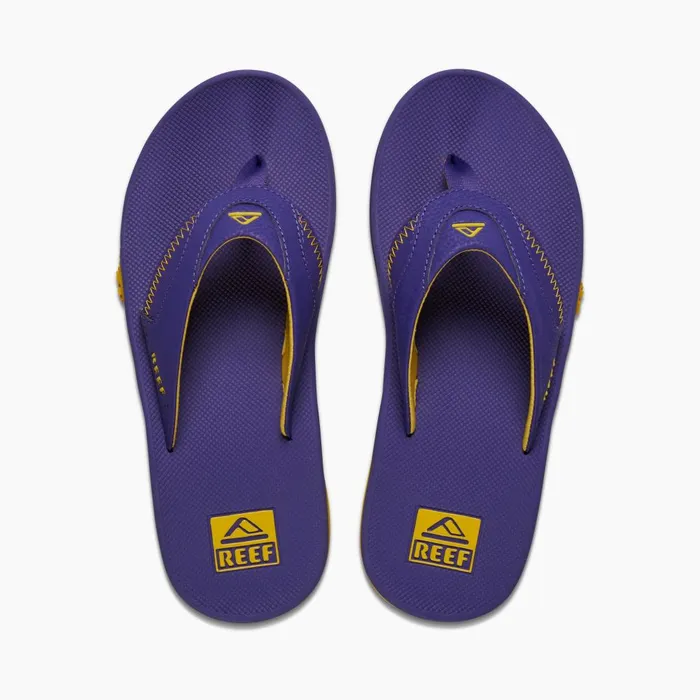 Reef Sandals Men Fanning Pregame Purplegold