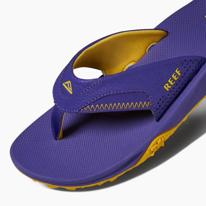 Reef Sandals Men Fanning Pregame Purplegold