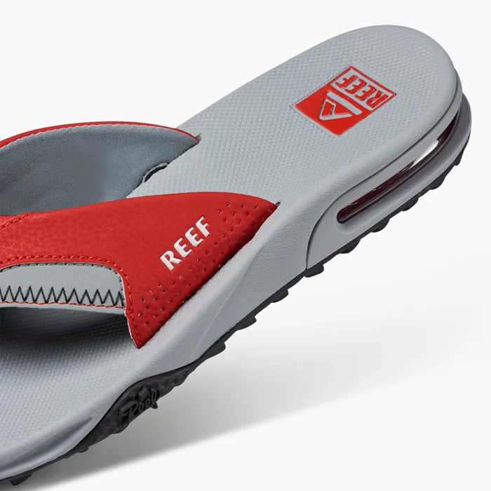 Reef Sandals Men Fanning Pregame Redgrey Reef Sandals Men Fanning Pregame Redgrey