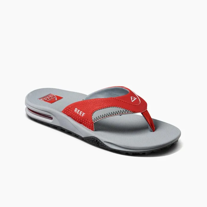 Reef Sandals Men Fanning Pregame Redgrey Reef Sandals Men Fanning Pregame Redgrey