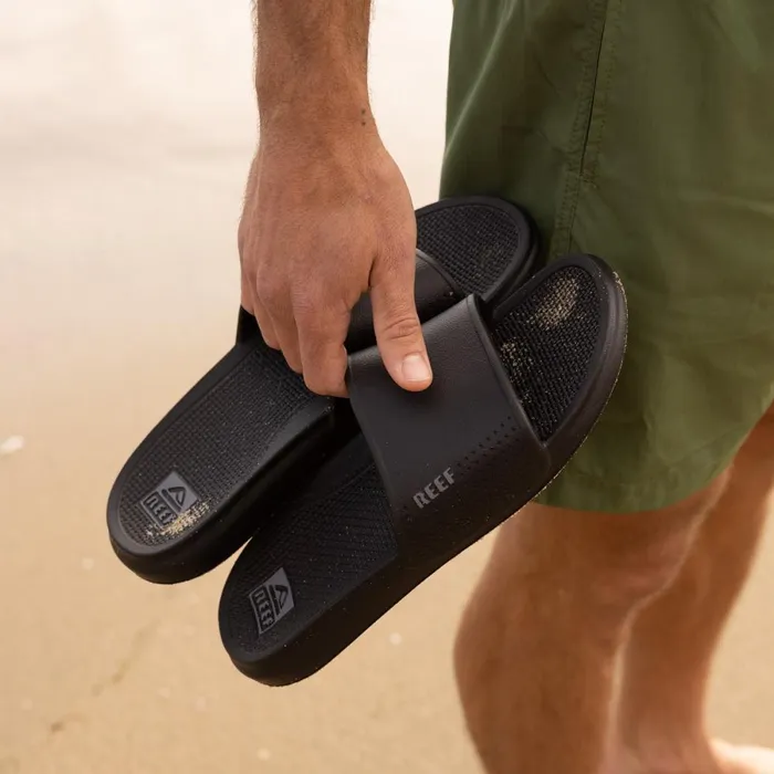 Reef Sandals Men Oasis Slide Black