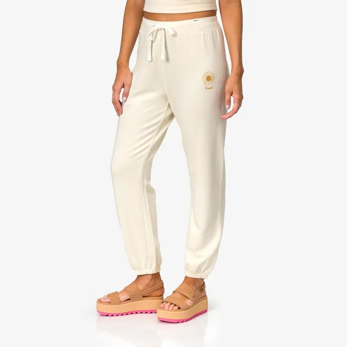 Reef Shorts Pants and Skirts Women Cozy Sweatpants Almond Milk