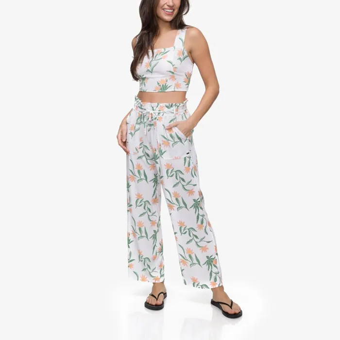 Reef Shorts Pants and Skirts Women Hope Paperbag Pant Bright White