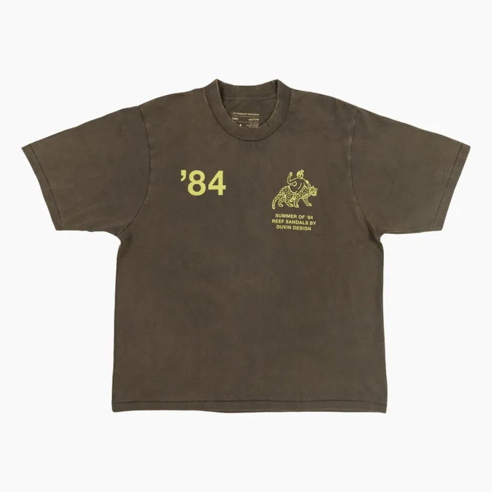 Reef TShirts and Shirts Men Duvin Tee Charcoal