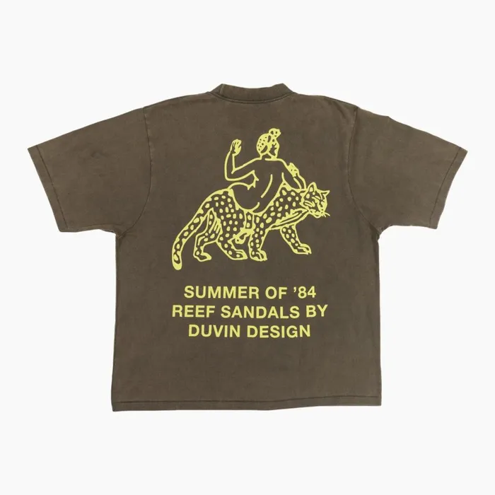 Reef TShirts and Shirts Men Duvin Tee Charcoal Reef TShirts and Shirts Men Duvin Tee Charcoal