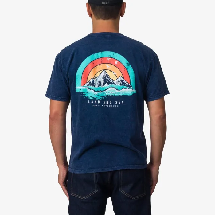 Reef TShirts and Shirts Men Outdoorz Tee Blue