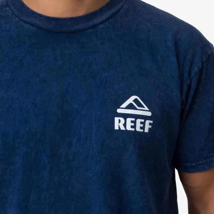Reef TShirts and Shirts Men Outdoorz Tee Blue Reef TShirts and Shirts Men Outdoorz Tee Blue