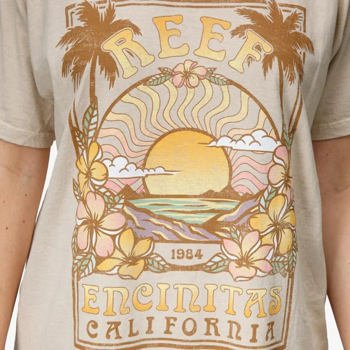 Reef TShirts Tanks and Dresses Women Boyfriend Tee Camel