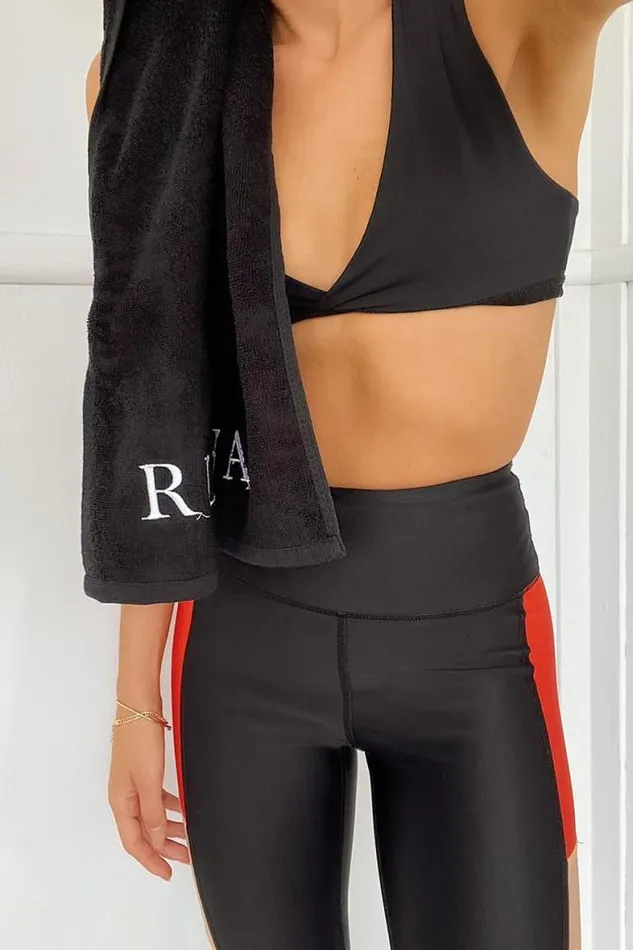 Runaway The Label All Accessories Shop Runaway Gym Towel 8211 Black