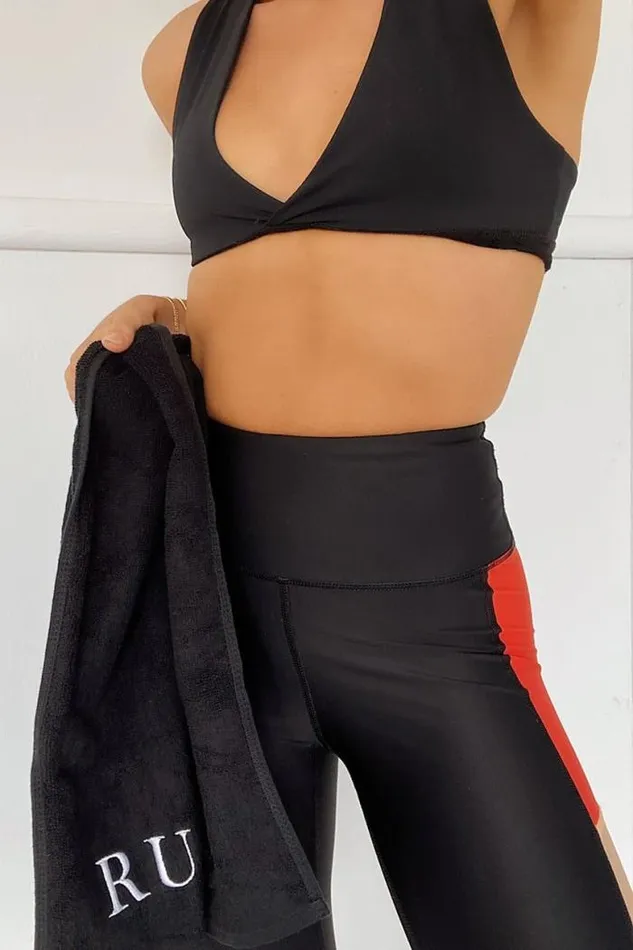 Runaway The Label All Accessories Shop Runaway Gym Towel 8211 Black