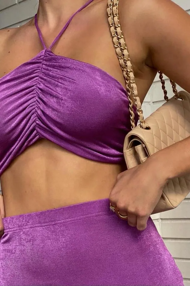 Runaway The Label Basic Shop On Demand Top 8211 Grape