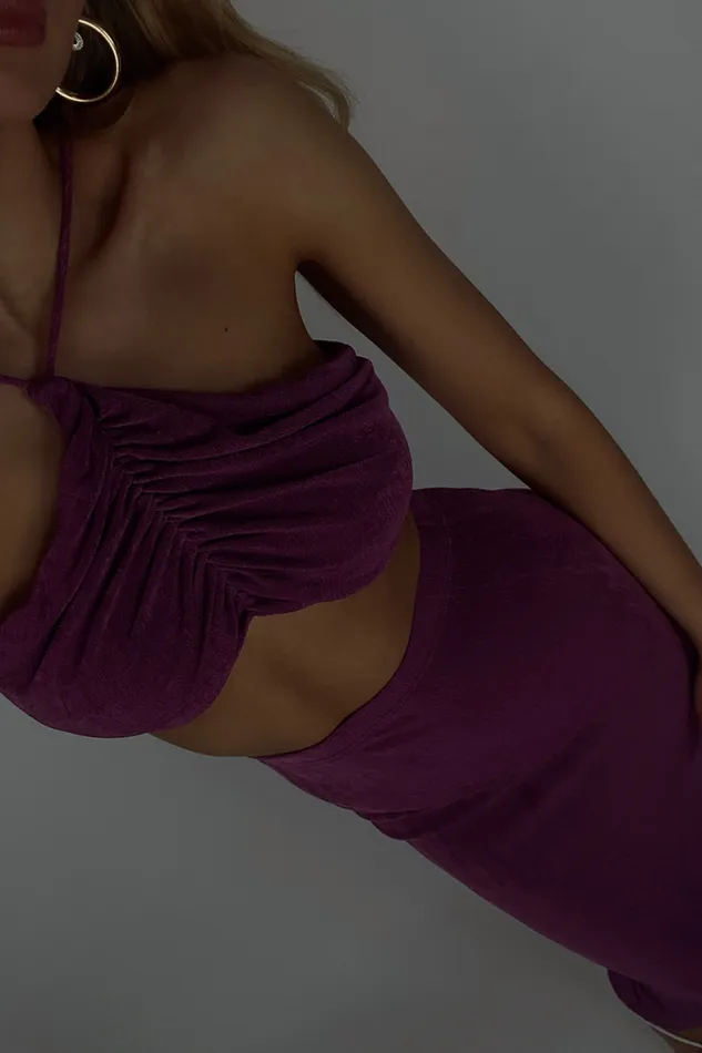 Runaway The Label Basic Shop On Demand Top 8211 Grape Runaway The Label Basic Shop On Demand Top 8211 Grape