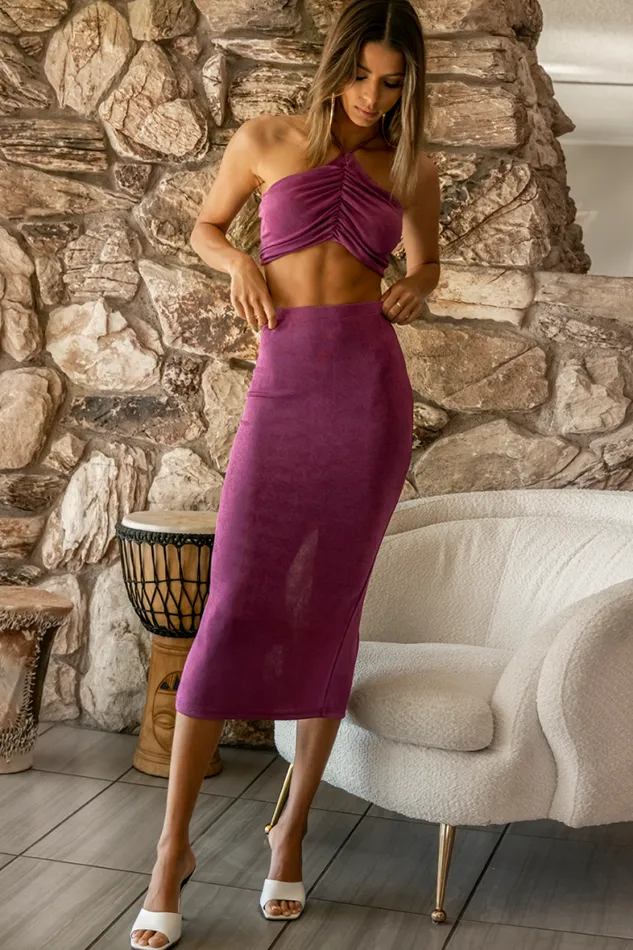 Runaway The Label Basic Shop On Demand Top 8211 Grape Runaway The Label Basic Shop On Demand Top 8211 Grape