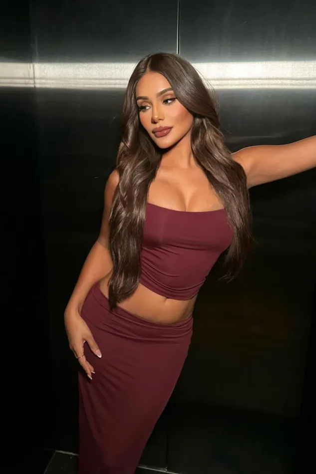 Runaway The Label Basic Shop REIGN TOP 8211 MERLOT