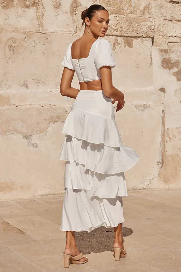 Runaway The Label Crops Shop Priya Top 8211 White Runaway The Label Crops Shop Priya Top 8211 White