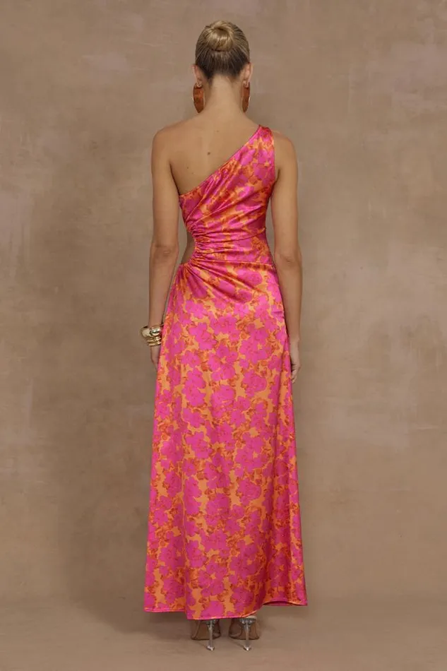 Runaway The Label Maxi Shop BARZILIO DRESS 8211 SASHA ORANGE