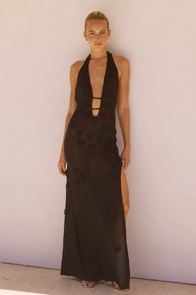 Runaway The Label Maxi Shop BILINA MAXI DRESS 8211 BLACK