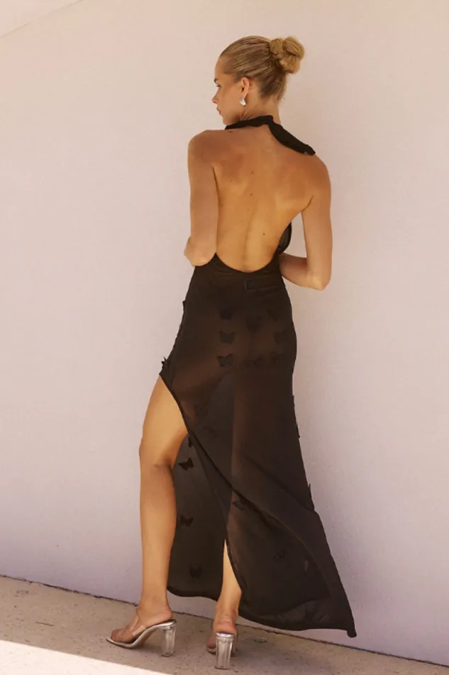 Runaway The Label Maxi Shop BILINA MAXI DRESS 8211 BLACK