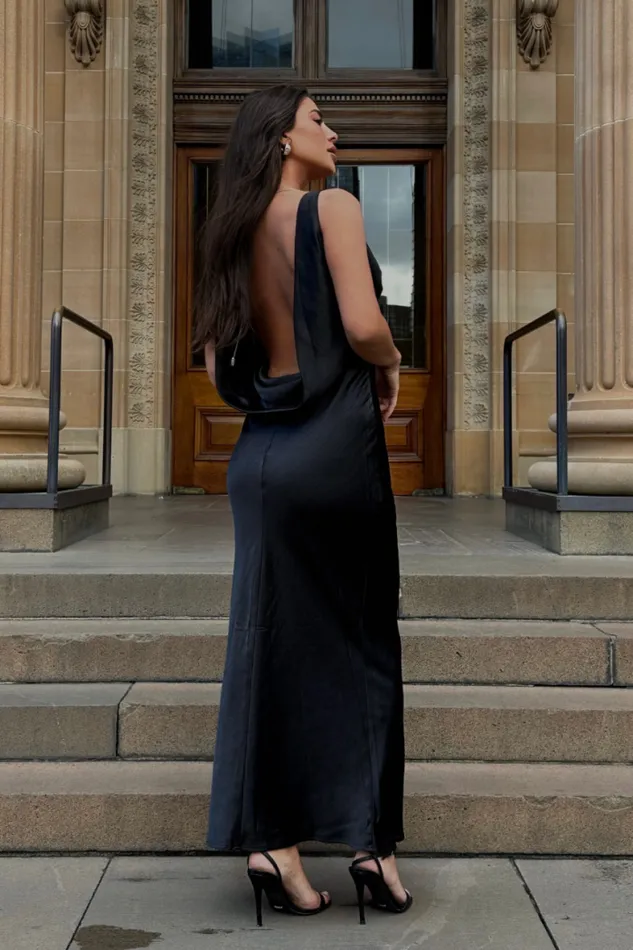 Runaway The Label Maxi Shop MANON MAXI DRESS 8211 BLACK