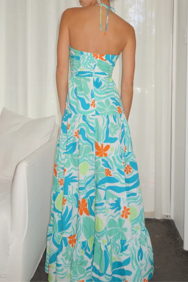 Runaway The Label Maxi Shop MONTERO MAXI DRESS 8211 MONTERO PRINT