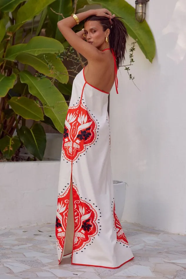 Runaway The Label Maxi Shop WESTERN MAXI DRESS 8211 SANDJAFFA