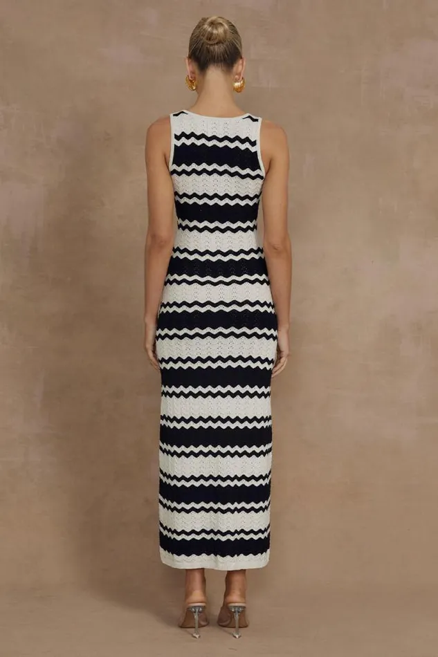 Runaway The Label Midi Shop PANAMA MIDI DRESS 8211 BLACKSAND