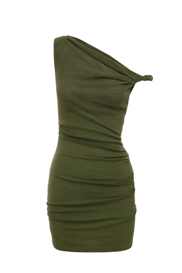 Runaway The Label Mini Shop CHYNA DRESS 8211 OLIVE Runaway The Label Mini Shop CHYNA DRESS 8211 OLIVE