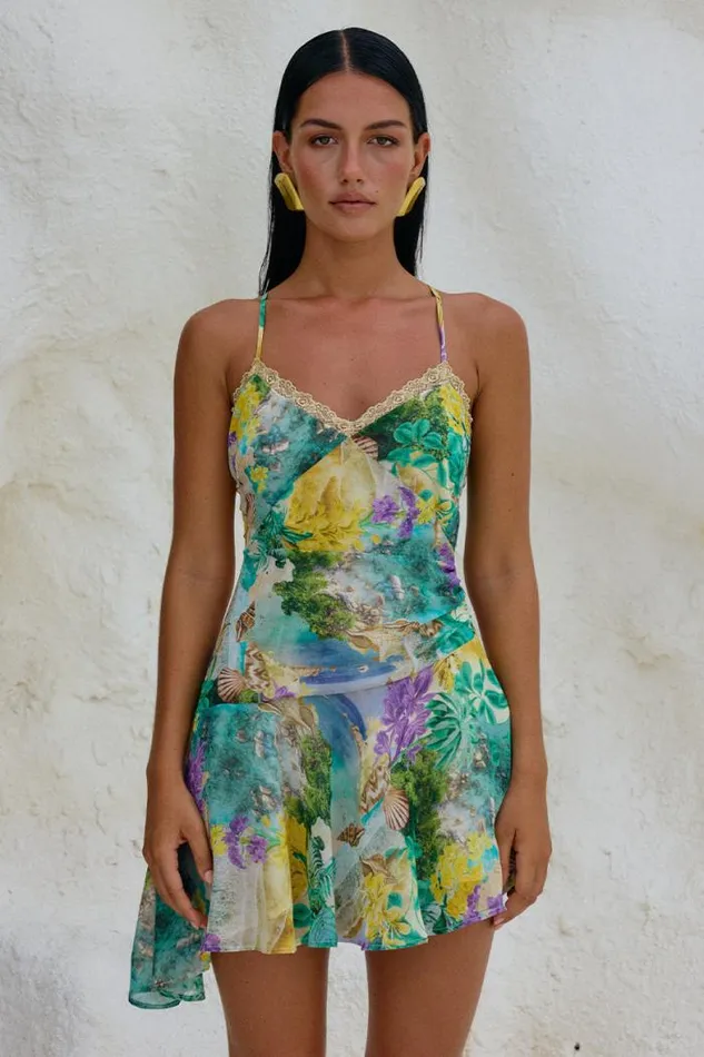 Runaway The Label Mini Shop SURREY MINI DRESS 8211 ESME PRINT