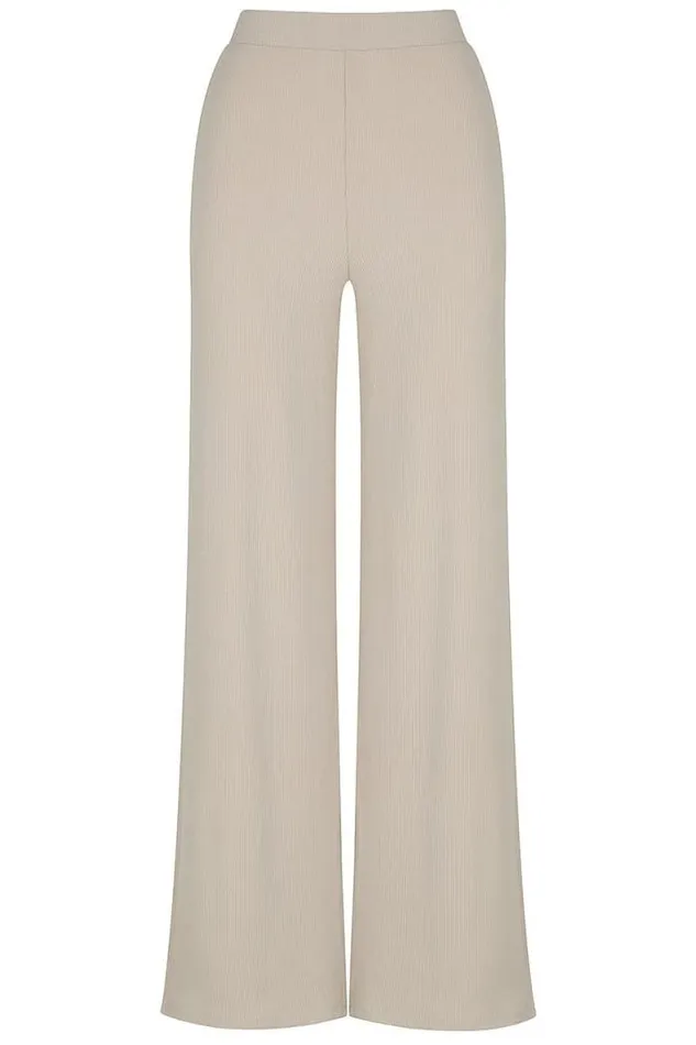Runaway The Label Pants Shop Ivy Rib Pants 8211 Sand