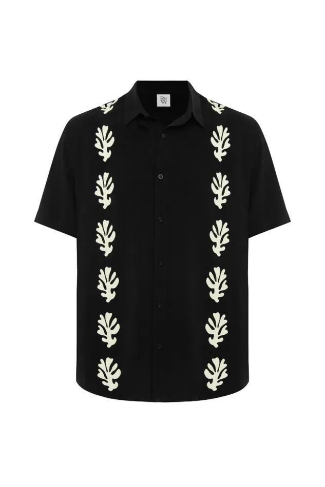 Runaway The Label Sets Menswear BRIXTON SHIRT 8211 BLACK