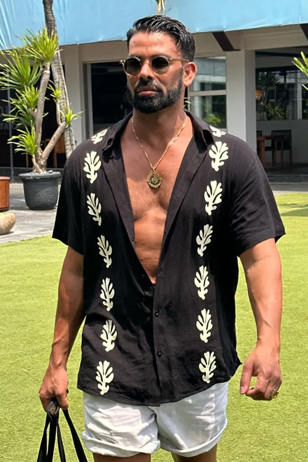 Runaway The Label Sets Menswear BRIXTON SHIRT 8211 BLACK