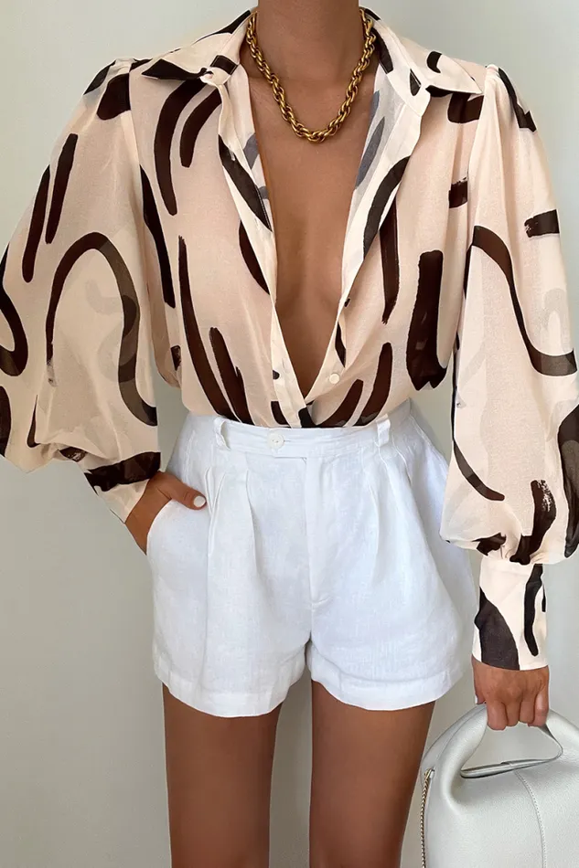 Runaway The Label Shirts and Blouses Shop Fleetwood Blouse 8211 York Sand