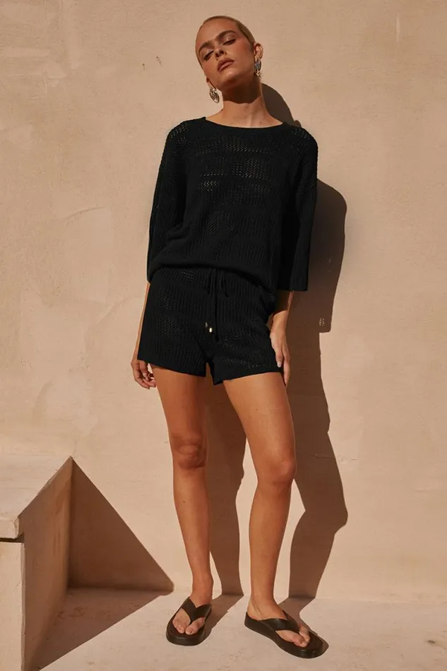 Runaway The Label Shorts Shop SAMIA SHORT 8211 BLACK