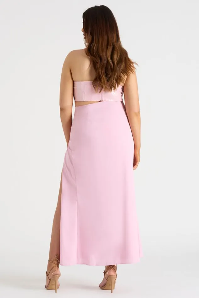 Runaway The Label Skirts Shop THE DRAPED SKIRT 8211 PINK Runaway The Label Skirts Shop THE DRAPED SKIRT 8211 PINK