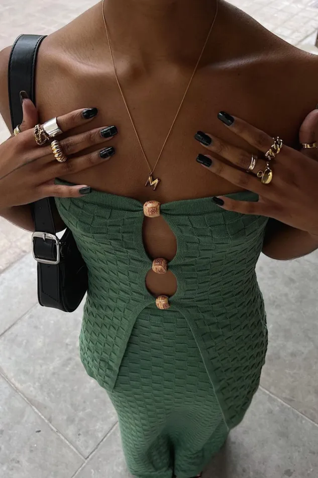 Runaway The Label Summer Sets Shop TAYA TOP 8211 KHAKI Runaway The Label Summer Sets Shop TAYA TOP 8211 KHAKI