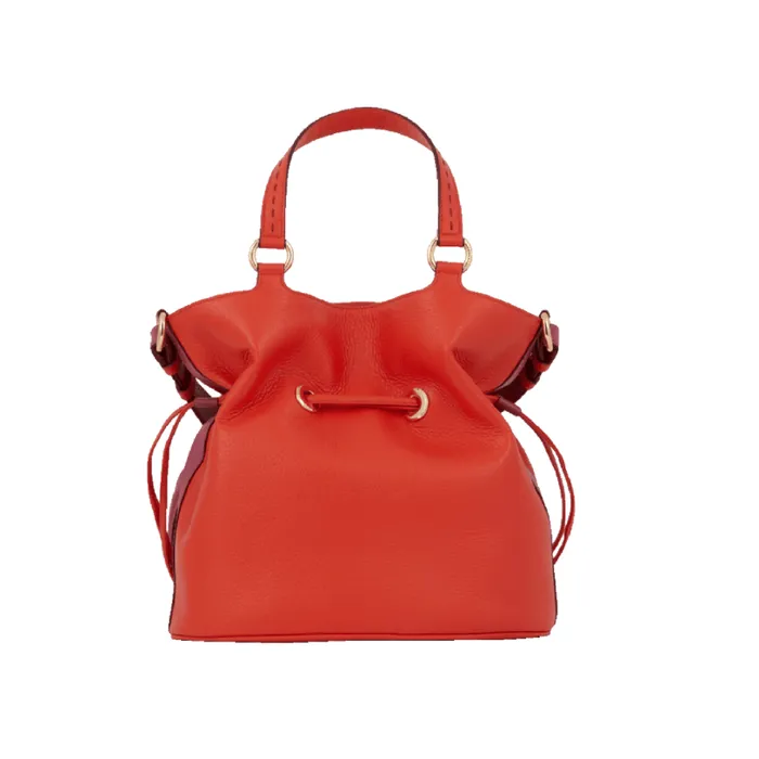 S Bucket Bag Multico Pumpkin Women Lancel Bucket Bags