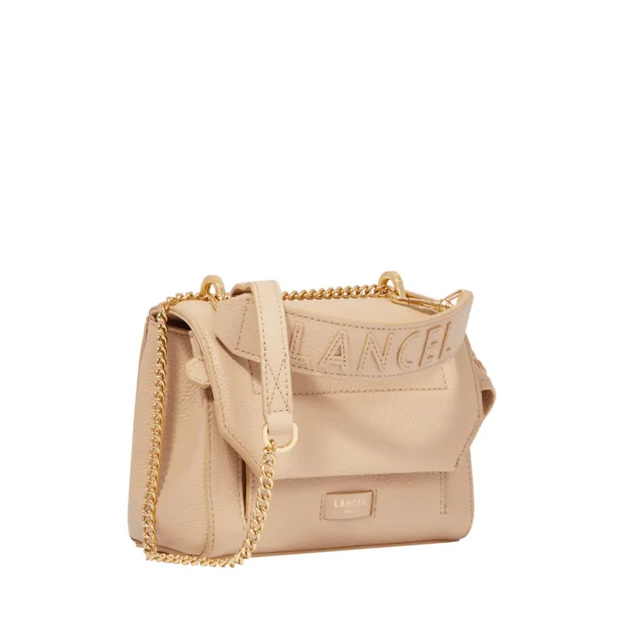 S Flap Bag Cappuccinogold Women Lancel Shoulder Bags S Flap Bag Cappuccinogold Women Lancel Shoulder Bags
