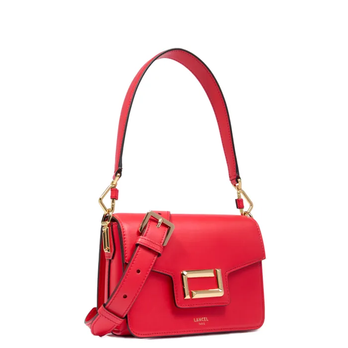 S Flap Bag Kiss Red Women Lancel Cross Body Bags