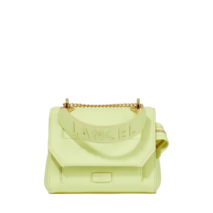 S Flap Bag Lime Women Lancel Shoulder Bags