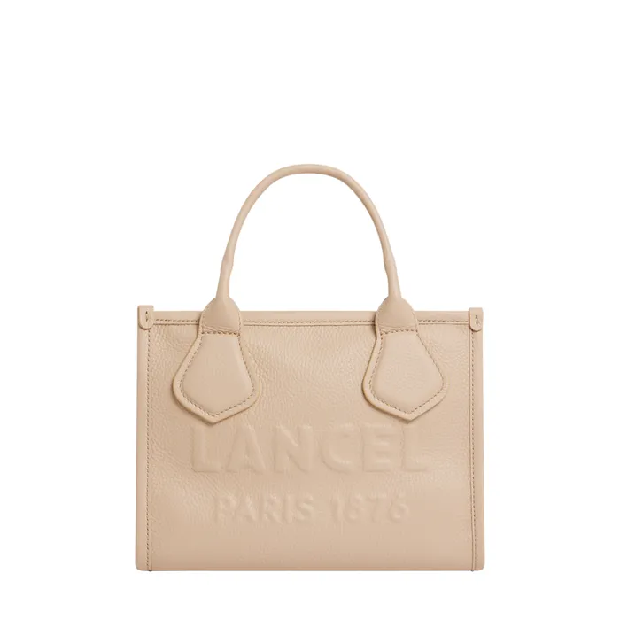 S Zip Tote Cappucino Women Lancel Tote Bags