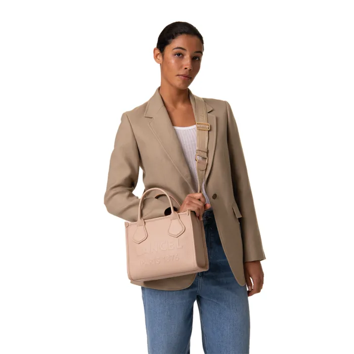 S Zip Tote Cappucino Women Lancel Tote Bags
