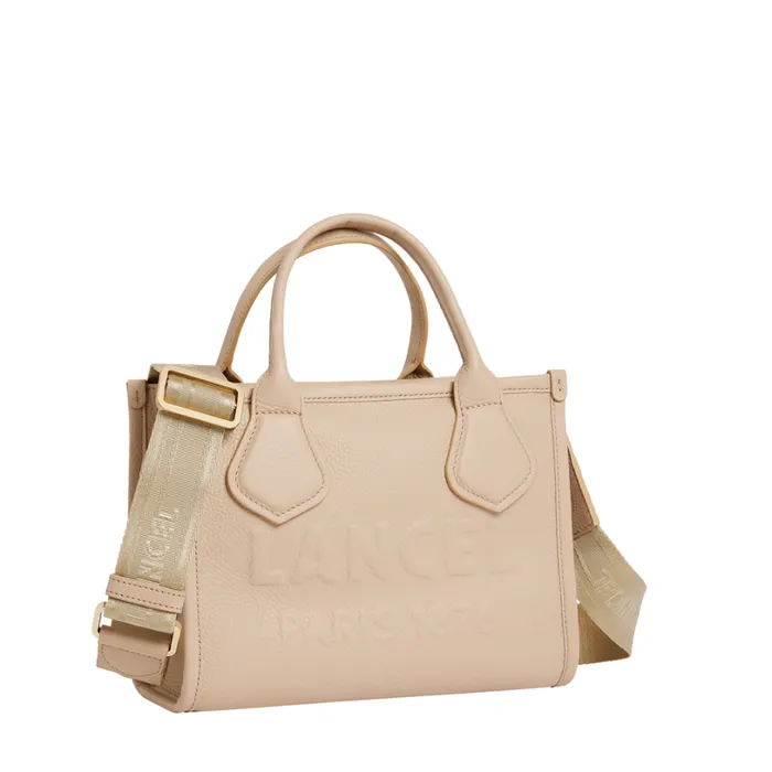 S Zip Tote Cappucino Women Lancel Tote Bags