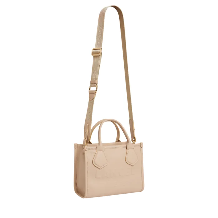 S Zip Tote Cappucino Women Lancel Tote Bags