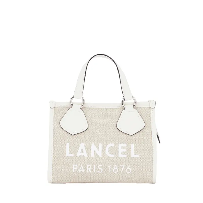 S Zip Tote Naturalwhite Women Lancel Tote Bags