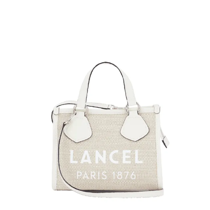 S Zip Tote Naturalwhite Women Lancel Tote Bags S Zip Tote Naturalwhite Women Lancel Tote Bags