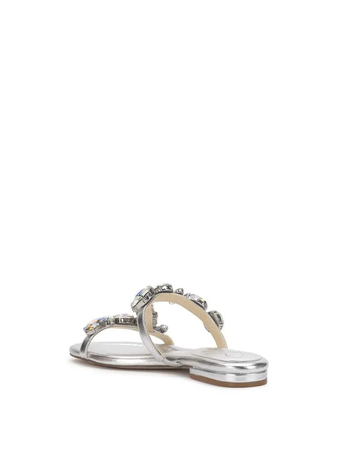 Sandals Shoes Jessica Simpson Avimma Flat Sandal In Silver