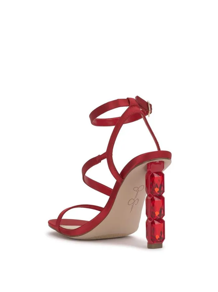 Sandals Shoes Jessica Simpson Jety High Heel In Red Muse