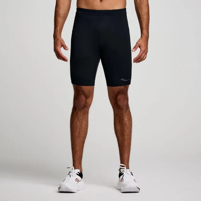 Saucony Bottoms Men Fortify Lined Half Tight Black