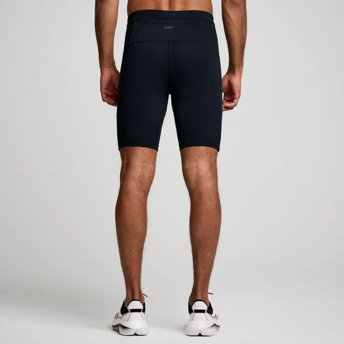Saucony Bottoms Men Fortify Lined Half Tight Black