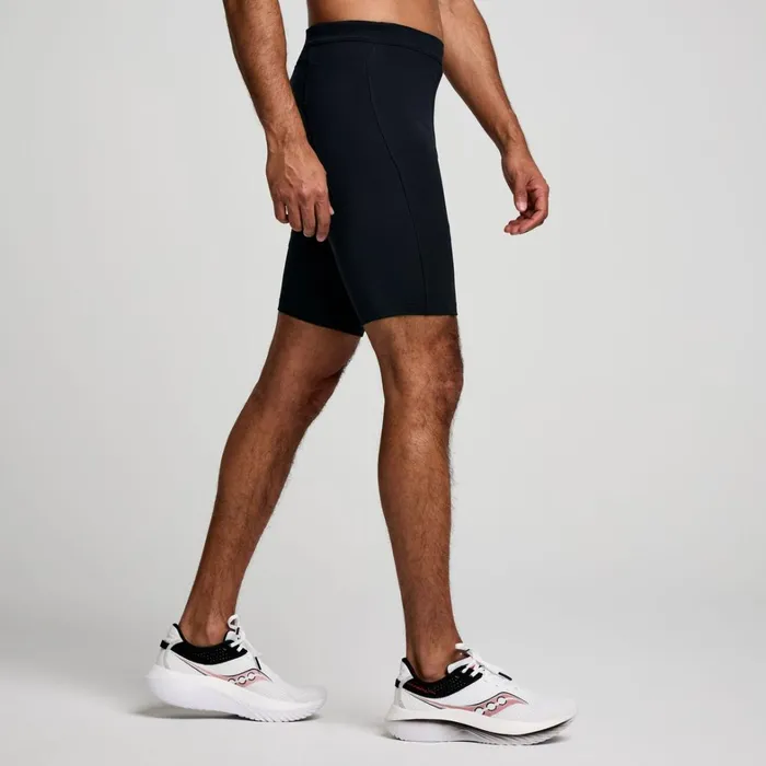 Saucony Bottoms Men Fortify Lined Half Tight Black